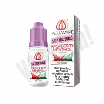 AQUA VAPE Nic Salt 50/50 - Raspberry Menthol - 10ml